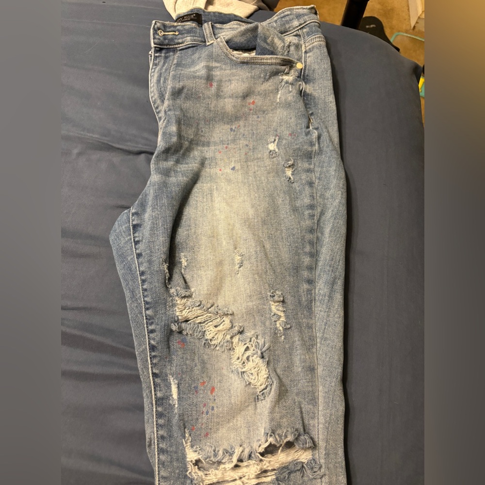 Judy blue boyfriend friend fit skinny jeans